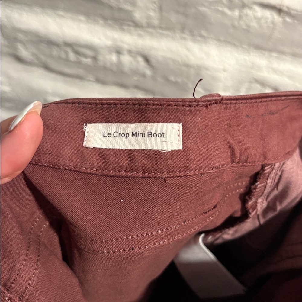 Frame Le Crop Mini Boot Jeans - Picture 7 of 9